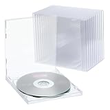 IMIKEYA 9 Stück Teiliges Transparente Acryl CD Jewel Cases Doppelte DVD...