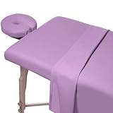 Massageliege Bezug, 3 Teiliges Massageliegen Bettwäsche, Mikrofaser für...