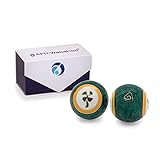 Meditation Qi-Gong-Kugel Paar mit Klangwerk | Klangkugeln | Yin Yan |...