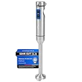 ProfiCook® Stabmixer 1000W | extra langer Mixstab | laufruhiger DC-Motor |...