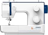 CARINA Power & Stretch II Nähmaschine I 23 Stichprogramme I Einfädelhilfe...