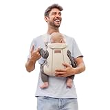 Jané Dual, ergonomische Babytrage, von Geburt bis 15 kg, 3 Positionen,...
