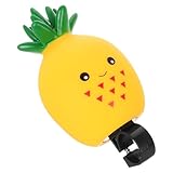 ULTECHNOVO Fahrradklingel Süßes Ananas Design Laut und Passend für...