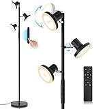 SIBRILLE Stehlampe Wohnzimmer 36W 2500LM Stehlampe LED Dimmbar mit...