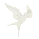 TOYANDONA Vogel Wanddeko Nordic Stil Resin Vogel Ornament für Wohnzimmer...