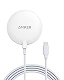 Anker 313 Magnetisches Kabelloses Ladepad, Wireless Charger mit 150cm USB-C...