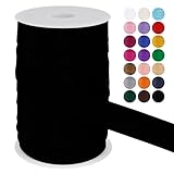 LEREATI Schrägband 25mm x 50m, Einfassband zum Nähen Doppelt Gefaltetes...