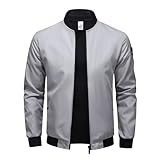 Herren Blouson Jacke, Leicht Bomberjacke Herren Dünn, Leichte Sommerjacke...