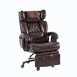 NuvlaGu XXL Ergonomischer Bürostuhl – Chefsessel mit Massage- &...