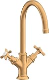 hansgrohe AXOR Montreux 2-Griff-Waschtischarmatur 210,...
