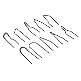 DECORNIJIA 10 Stück Blumenkopf woodburning tool brandmalkolben set...
