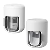 FOTINOR 2 Stück Zahnpastaspender Automatischer zur Wandmontage,...
