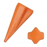 GARDENIX Spaltkeil Für Holz - Drehspaltkeil Aus Hochwertigem Stahl - 1.8...