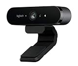 Logitech BRIO Ultra HD 4K Webcam für Videokonferenzen, Aufnahme und...