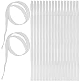 SHOWERORO 400 Stück Weißes Banknoten papier Geldbanderolen Selbstklebend...