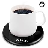 Coffee Cup Heater, Electric Intelligent Drink Cup Warmer with Touch Tech &...