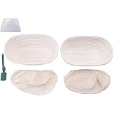 Huhudyy Banneton Proofing Basket Set - Handwerker Sauerteig Brot BäCkerei...