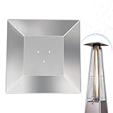 JIEBWCHA oberer Terrassenheizkörper - 4-seitiger Ofen-Hitzeschutz mit 3...