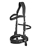 WALDHAUSEN Lederkappzaum, Anatomic, schwarz, VB