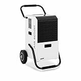 MSW Bautrockner 50 l / 24 h 30 90 m² 628 m³/h 7 L mit Griff...