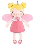 GAGAKU Weiche Stoffpuppe 40cm Einhorn Schutzengel Puppen, Taufe Geschenk...