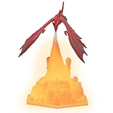 shjxi Dekoratives Nachtlicht, Feuerdrachenlampe, kreatives...
