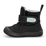 Jan & Jul Baby Jungen Winterstiefel (Schwarz, EU Größe 19 Kleinkind)