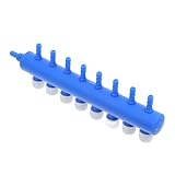 Mikikit Einstellbarer Aquarium Luftstromverteiler mit Anschlüssen...