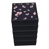 UKCOCO 5Stücke Faltbare für Krawatten und Schmuck Teiliges mit Flip Top...