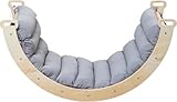 Buxibo Mini-Kletterbogen – Kletterbogen aus Holz mit Kissen –...