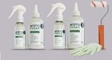 2er Set Schimmelentferner Set erstomould 2x 100ml Spray und 2x 250g Farbe,...