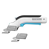 Black+Decker 3.6V Akku-Schere BCSC115 (kabellos, für Schnitte in Stoffen,...