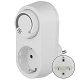 REV Steckdosendimmer – Dimmer für LED, Glüh- & Hochvolt-Halogenlampen -...