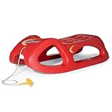 RollyToys Snow Cruiser (ab 3 Jahren, Farbe Rot, sehr Stabil, mit...