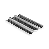 Meinposten. Baguetteform Blech für 3 Baguettes Antihaftbeschichtet...