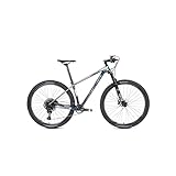 TABKER Rennrad Carbon Mountain Bike (Farbe: Silber)