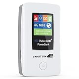 SmartSim 4G LTE WiFi Mobiler Hotspot, lokaler US- & internationaler...