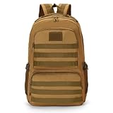 CINGHI LUSSO Militär-Rucksack, taktisch, MOLLE-Patches, Schulrucksack,...