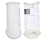 HKM 8585 Gamaschen Comfort, Teddyfutter Lederimitat-Kunstleder Anatomisch,...
