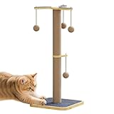 Ancsttu Für Katzen,Kratztonne Mit Sisal | Interaktives Spielzeug Für...