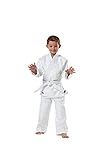 Kwon Kinder Kampfsportanzug Judo Randori Anzug, Weiß, 140 EU