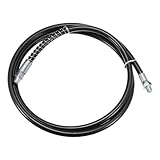 sourcing map Fettpressenschlauch, 150 cm, 10000 PSI, Feder-Flex,...