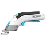 Black+Decker 3.6V Akku-Schere BCSC115 (kabellos, für Schnitte in Stoffen,...