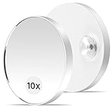 AWAMRWA 10-fache Vergrößerungsspiegel, Saugnapf für Wandmontage, 2,87...
