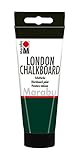 Marabu 12680050868 - Tafelfarbe, London Chalkboard Tafel grün 100 ml,...