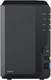 Synology DS223 2-Bay Diskstation NAS (Realtek RTD1619B Quad-Core 2GB Ram...