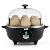 YASHE Eierkocher, 360W Kompakter Egg Cooker Multifunktional, 7 Eier leicht...