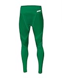 JAKO Herren Long Tights Comfort 2.0, Sportgrün, M