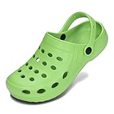 PLAME Unisex Garten Clogs Gartenschuhe Damen Gartenclogs Herren Sehr Leicht...