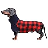 Geyecete Dackel Mantel Winter, Warmer Hunde wintermantel,wasserdichter...